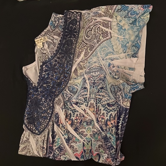 1x multiple colors. Short sleeve. Swing bottom - Picture 5 of 5